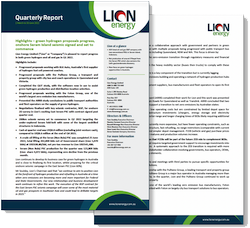 Quarterly report cover image