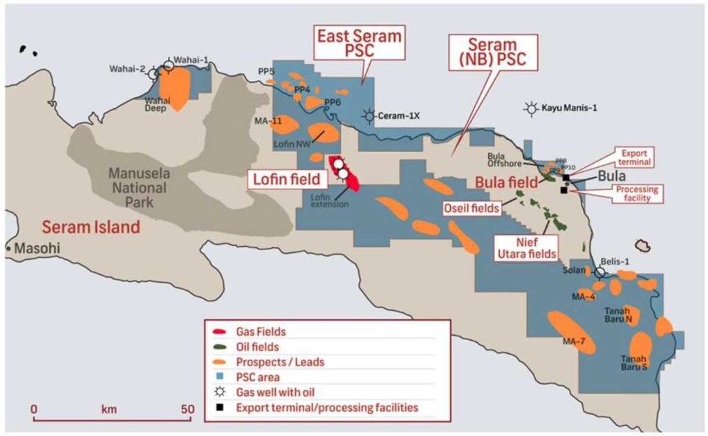 Figure 3 - Seram (Non-Bula) Block PSC – location map